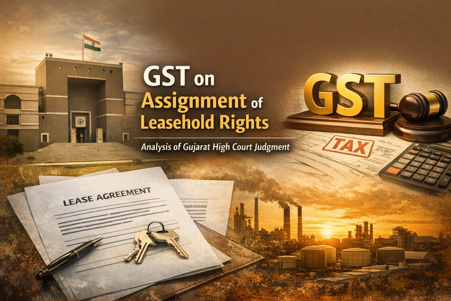 GST on Assignment of Leasehold Rights of Industrial Land: A Detailed Analysis of the Gujarat High Court Judgment